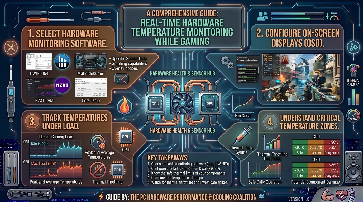 How to check your computer hardware temperatures in real time while playing demanding video games