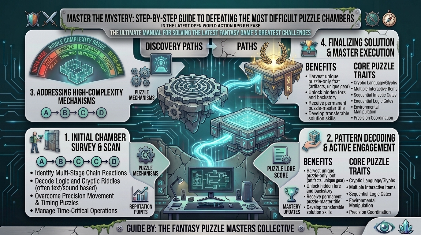 step by step guide on how to complete the most difficult puzzle chambers in the latest fantasy game