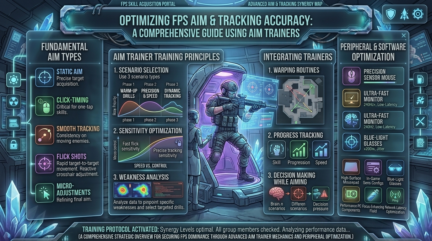 how to improve your aim and tracking accuracy in tactical first person shooter games using aim trainers