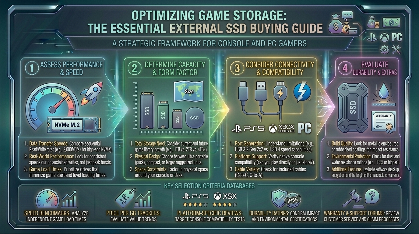 what are the best external ssd storage drive buying guides for expanding console and pc game libraries