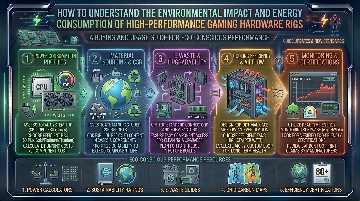 how to understand the environmental impact and energy consumption of high performance gaming hardware rigs